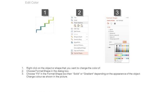 Stair Design For Long Term Planning Powerpoint Slides