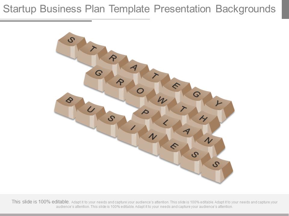 Startup Business Plan Template Presentation Backgrounds