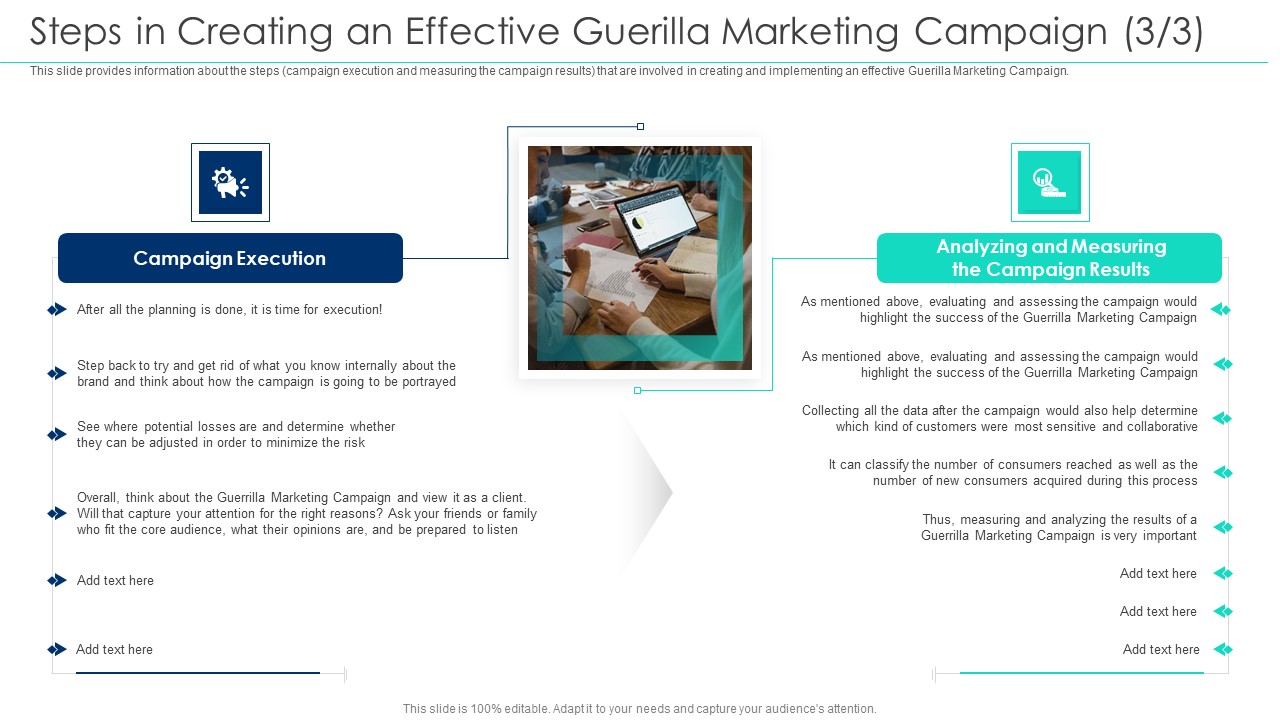 Steps In Creating An Effective Guerilla Marketing Campaign Incorporating Offline Marketing Sample PDF