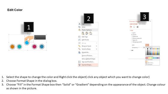 Steps To Achieve Your Target Powerpoint Templates