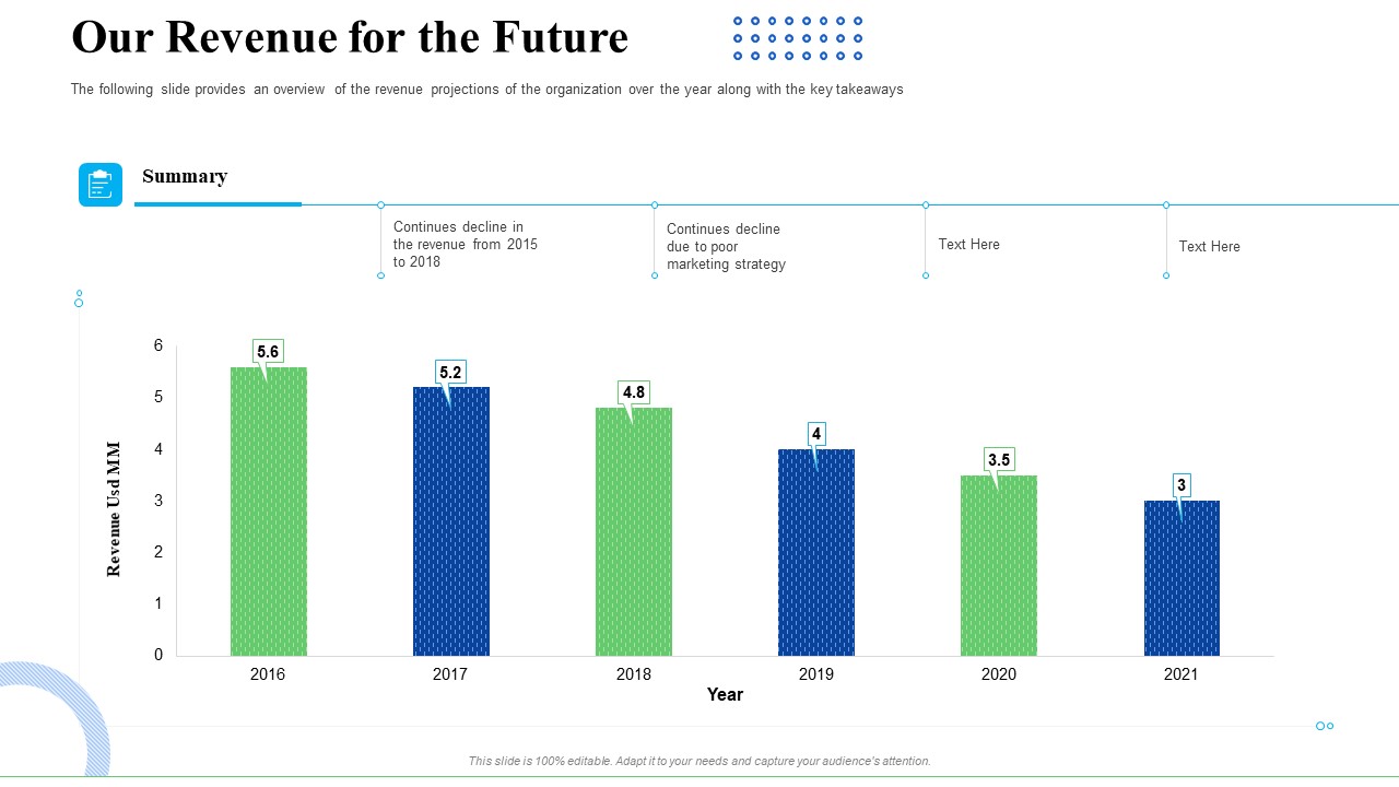 Strategic Plan For Business Expansion And Growth Our Revenue For The Future Rules PDF