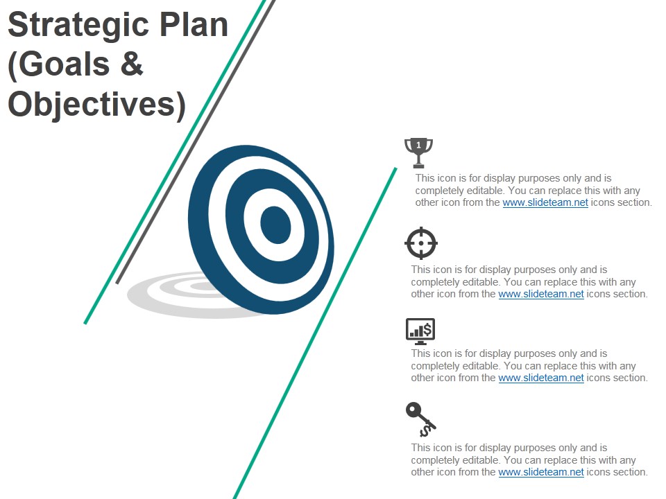 Strategic Plan Goals And Objectives Ppt PowerPoint Presentation Inspiration Backgrounds