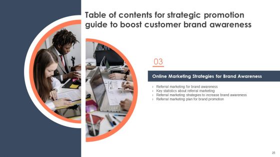 Strategic Promotion Guide To Boost Customer Brand Awareness Ppt PowerPoint Presentation Complete Deck With Slides