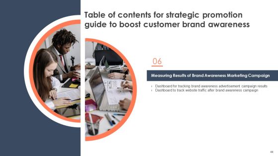 Strategic Promotion Guide To Boost Customer Brand Awareness Ppt PowerPoint Presentation Complete Deck With Slides