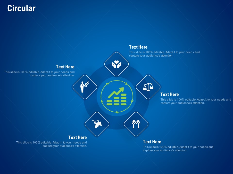strategies distinguish nearest business rivals circular ppt infographics graphics pdf