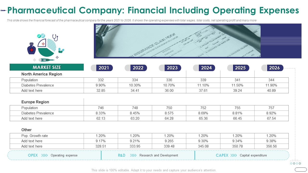 Strategies Envr Onmental Operational Challenges Pharmaceutical Company Financial Including Operating Template PDF