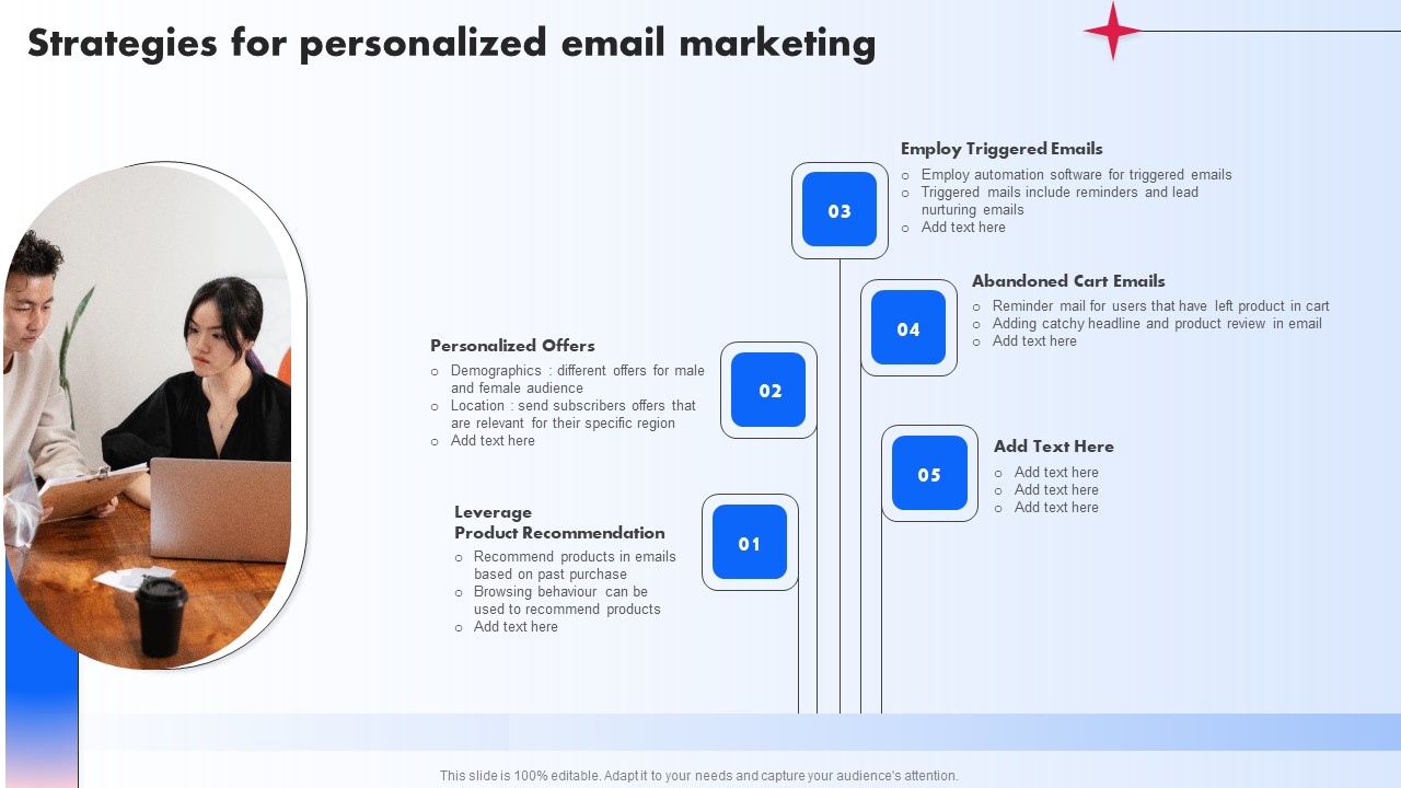 Strategies For Personalized Email Marketing Ppt PowerPoint Presentation File Gallery PDF