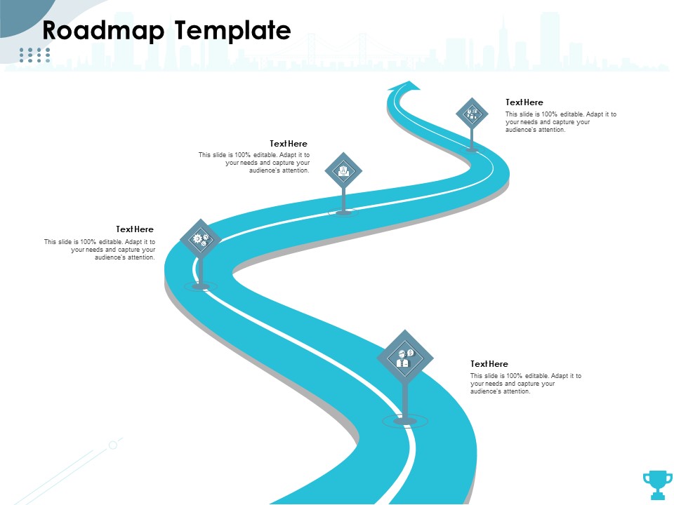 Strategies Take Your Retail Business Ahead Competition Roadmap Template Designs PDF