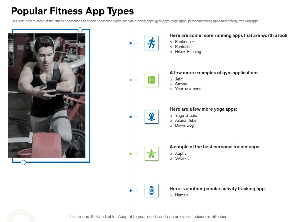 Strategies To Enter Physical Fitness Club Business Popular Fitness App Types Structure PDF