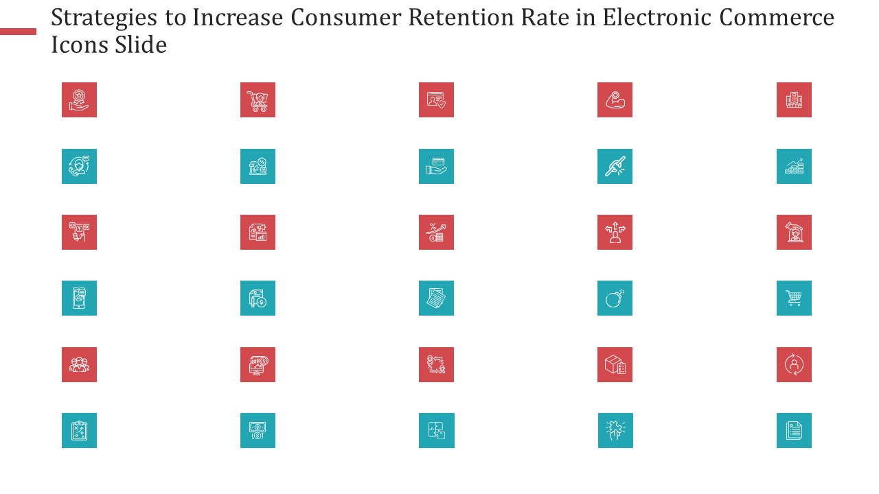 Strategies To Increase Consumer Retention Rate Electronic Commerce Icons Slide Professional PDF