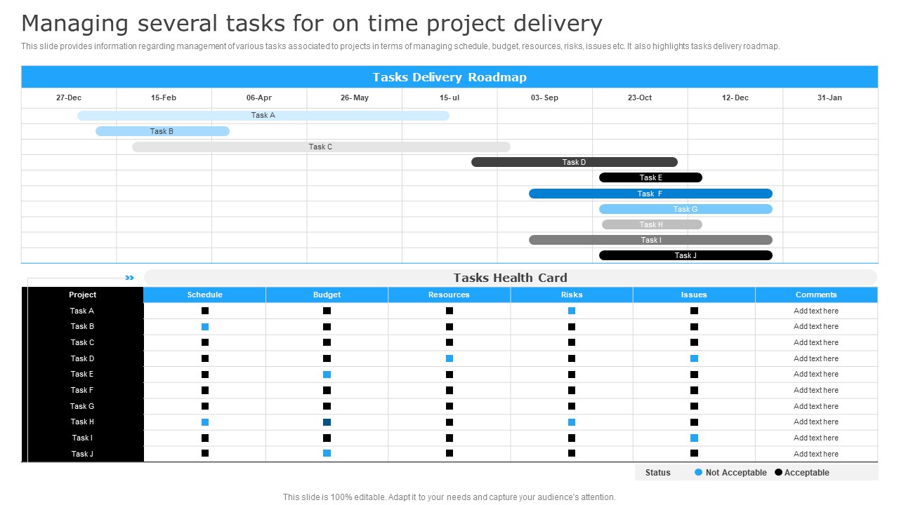 Successful Corporate Technique Enhancing Firms Performance Managing Several Tasks For On Time Project Delivery Designs PDF