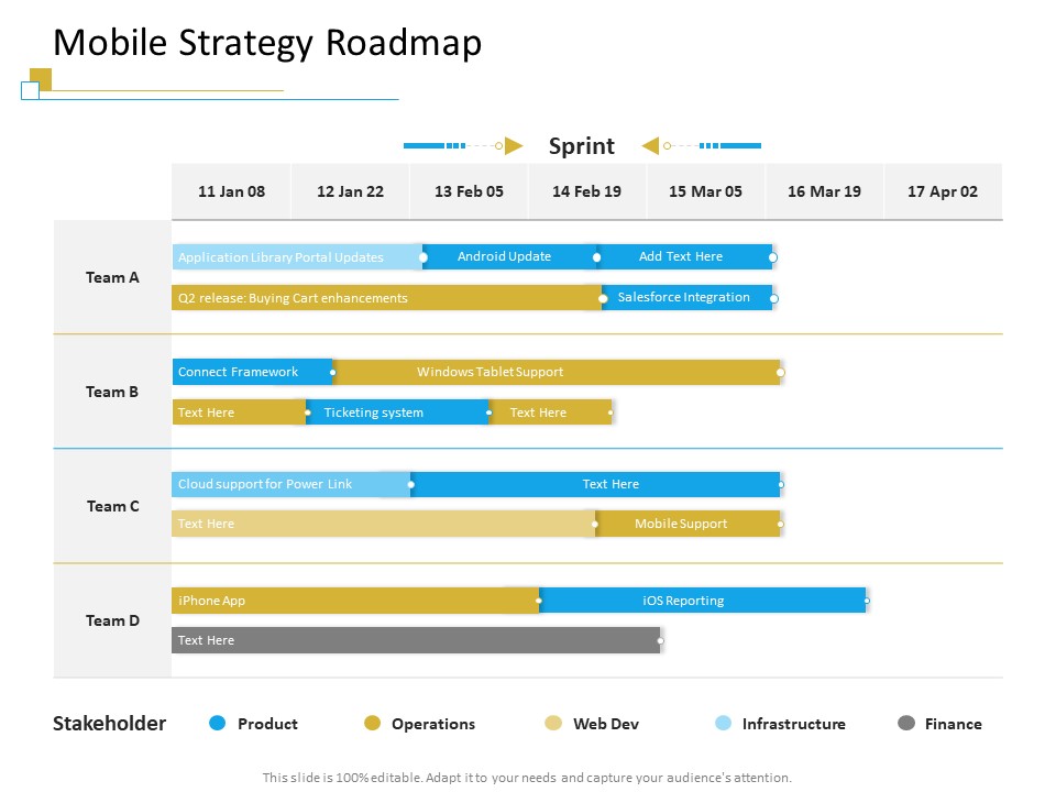 Successful Mobile Strategies For Business Mobile Strategy Roadmap Pictures PDF