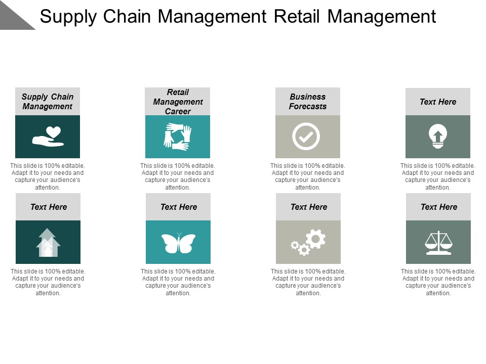 Supply Chain Management Retail Management Career Business Forecasts Ppt PowerPoint Presentation Outline Demonstration