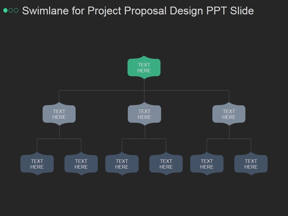 Swimlane For Project Proposal Design Ppt PowerPoint Presentation Microsoft