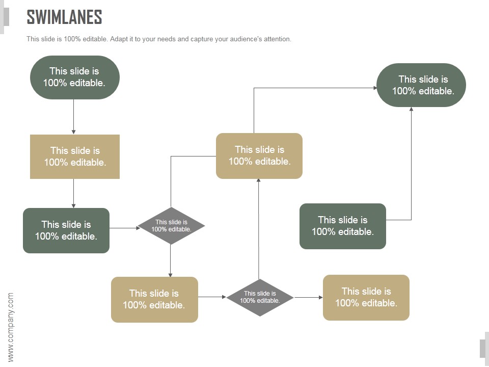 Swimlanes Ppt PowerPoint Presentation Professional