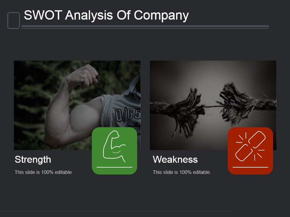 Swot Analysis Of Company Template 2 Ppt PowerPoint Presentation Picture