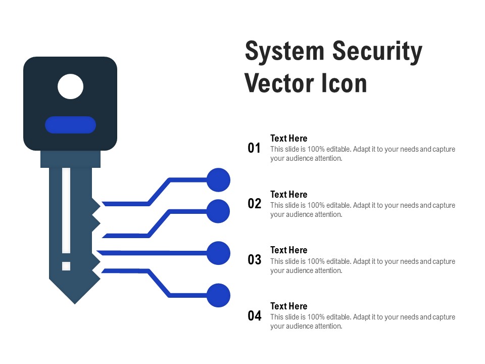 System Security Vector Icon Ppt PowerPoint Presentation Model Templates