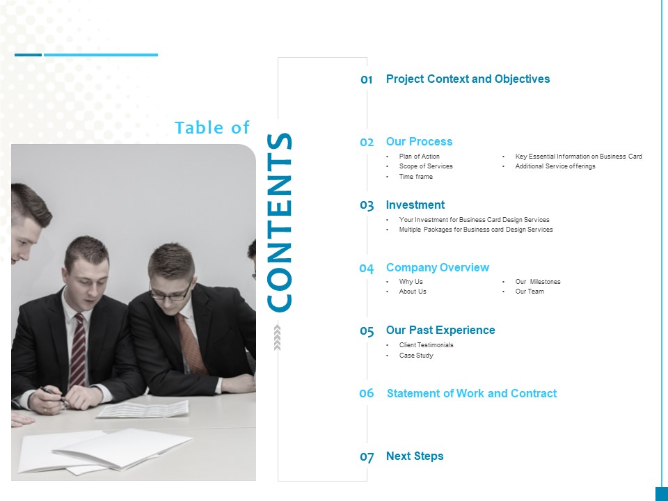 Table Of CONTENTS Icons PDF