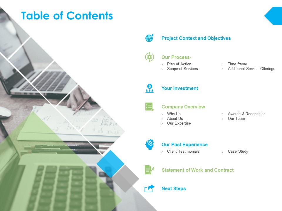 Table Of Contents Ppt PowerPoint Presentation Model Outfit