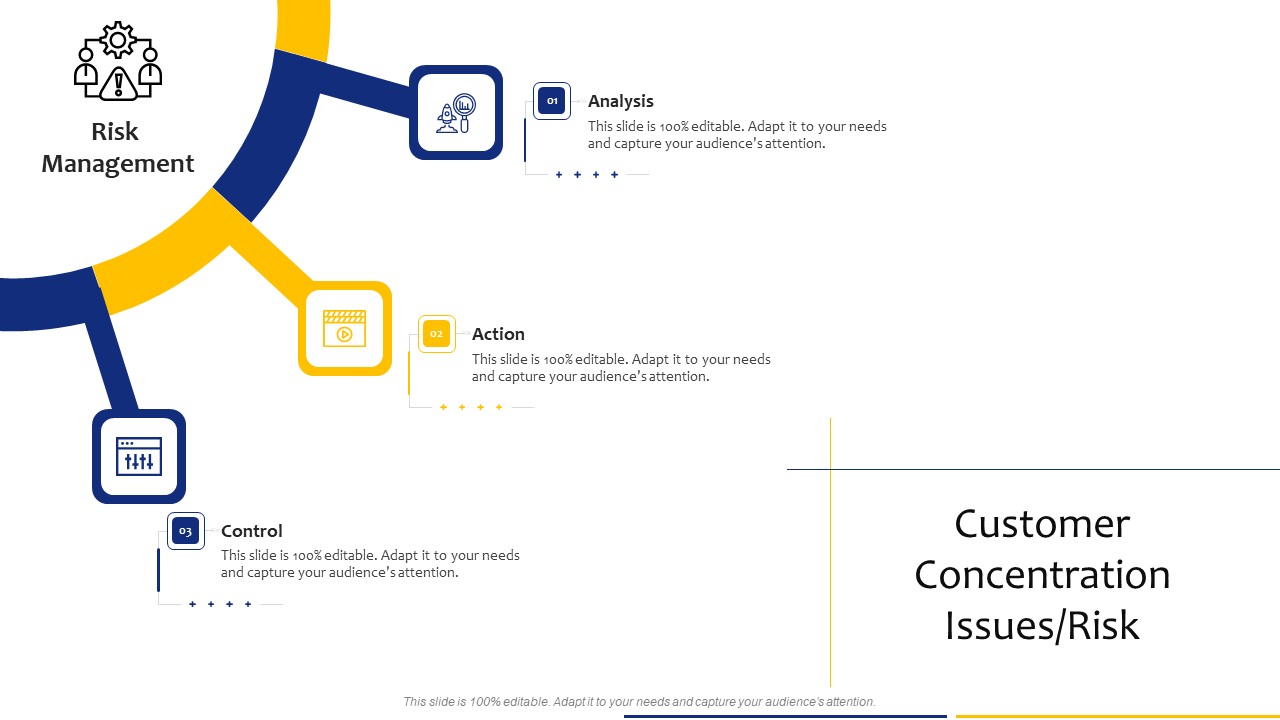 Tactical Analysis Customer Concentration Issues Risk Ppt Infographics Graphics Design PDF