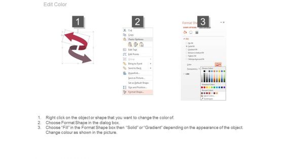 Take Decision Two Way Process Ppt Slides
