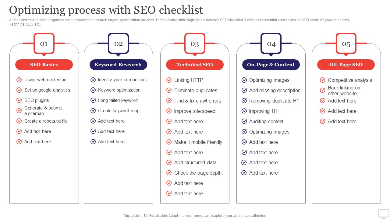 Target Audience Strategy For B2B And B2C Business Optimizing Process With SEO Checklist Inspiration PDF