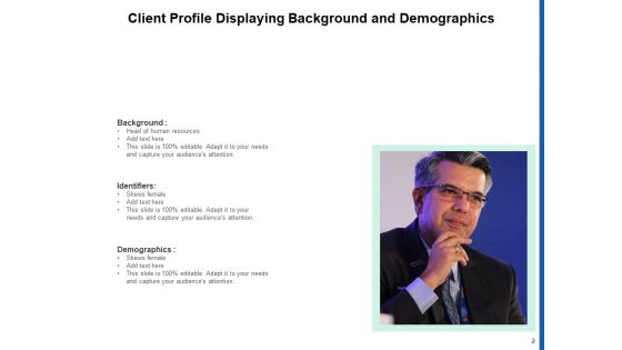 Target Customer Profile Goals Occupation Ppt PowerPoint Presentation Complete Deck