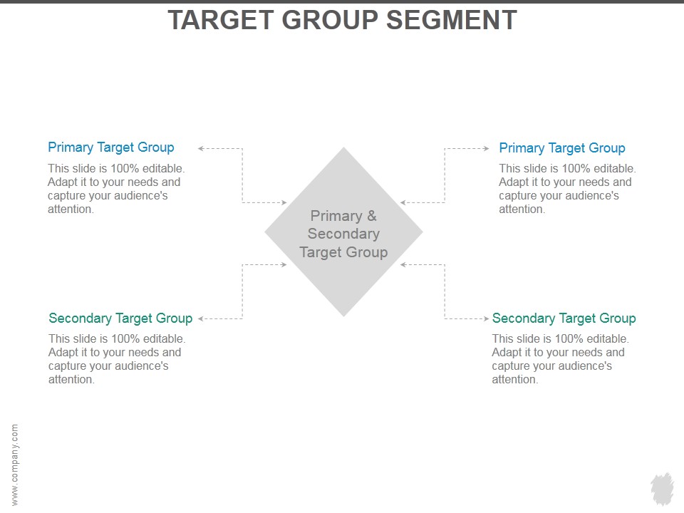 Target Group Segment Ppt PowerPoint Presentation Background Images