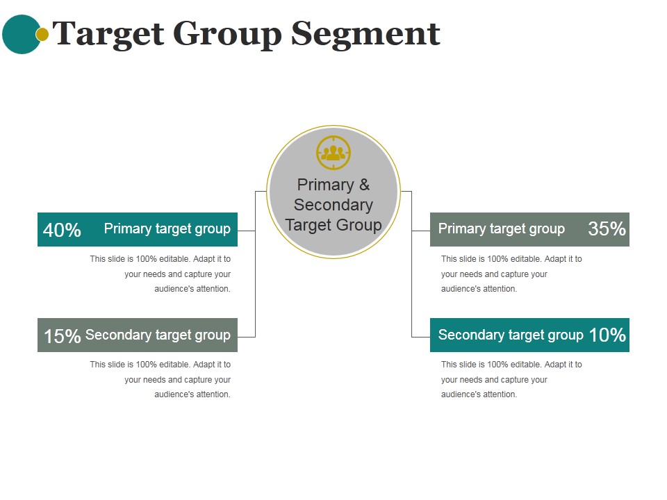 Target Group Segment Ppt PowerPoint Presentation Templates