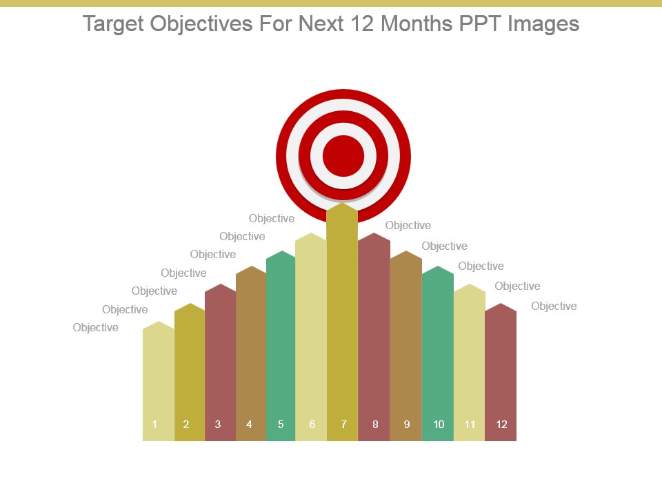Target Objectives For Next 12 Months Ppt Images