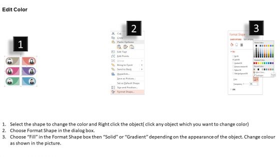 Team For Corporate Strategy Management Powerpoint Template