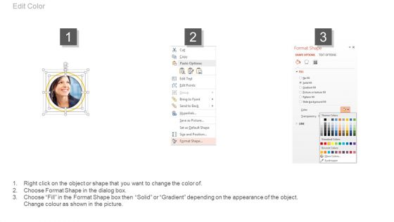 Team Hierarchy For Business Organization Powerpoint Slides