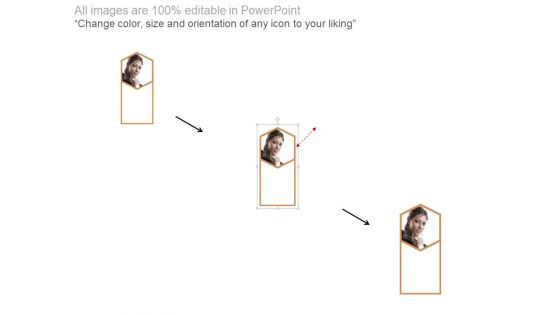 Team Members With Career Profile Powerpoint Slides
