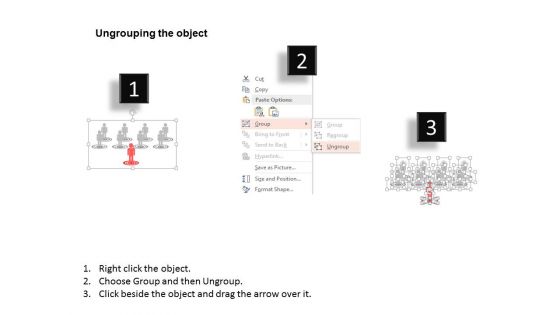Team On Target With Leader Powerpoint Template