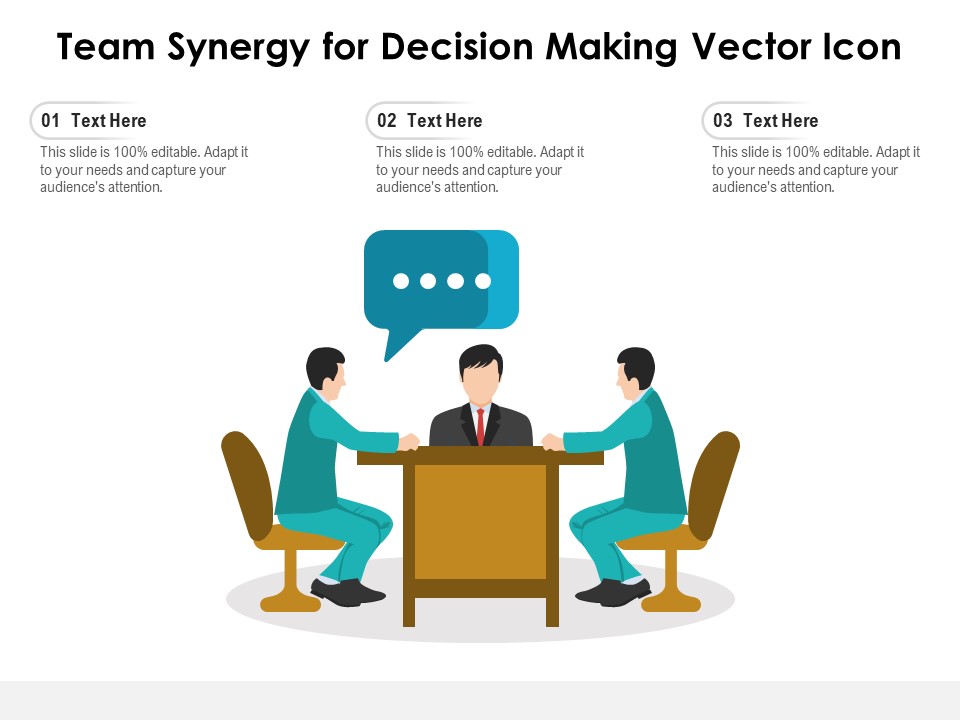 Team Synergy For Decision Making Vector Icon Ppt PowerPoint Presentation Gallery Templates PDF