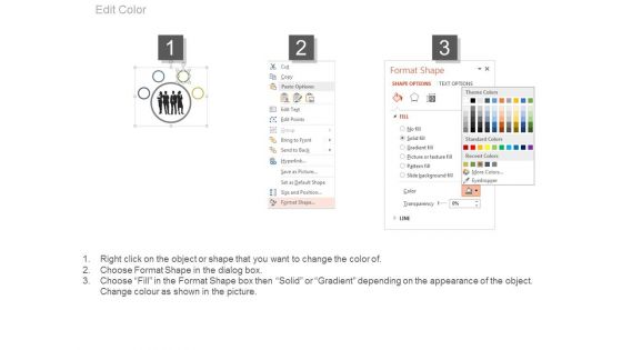 Team Working Together For Business Solution Powerpoint Slides