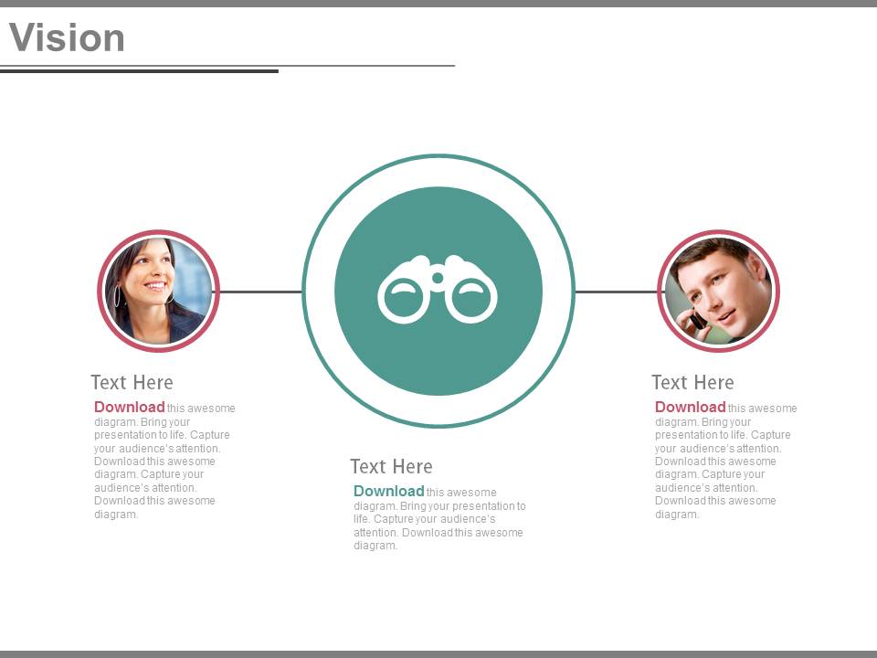 Teamwork For Business Vision Powerpoint Slides