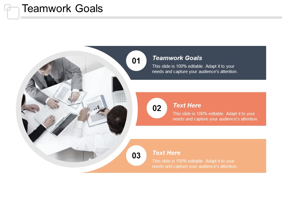 Teamwork Goals Ppt Powerpoint Presentation Infographic Template Icons Cpb