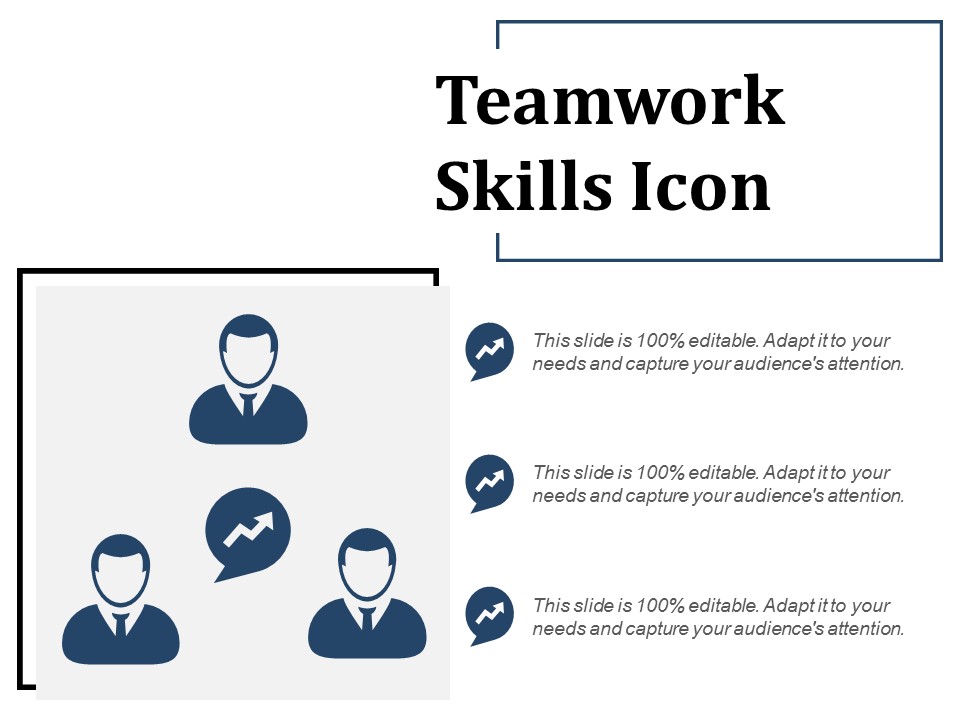 Teamwork Skills Icon Ppt PowerPoint Presentation Ideas Graphics Design