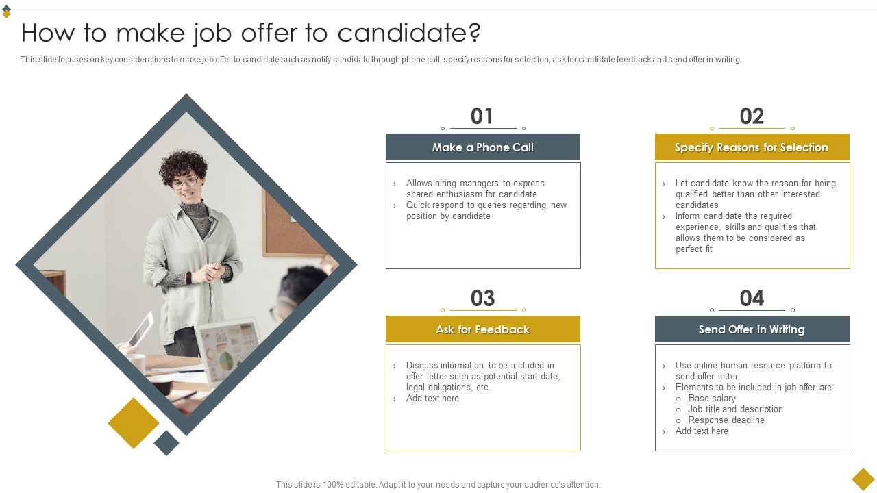 Techniques To Boost Selection Process How To Make Job Offer To Candidate Mockup PDF