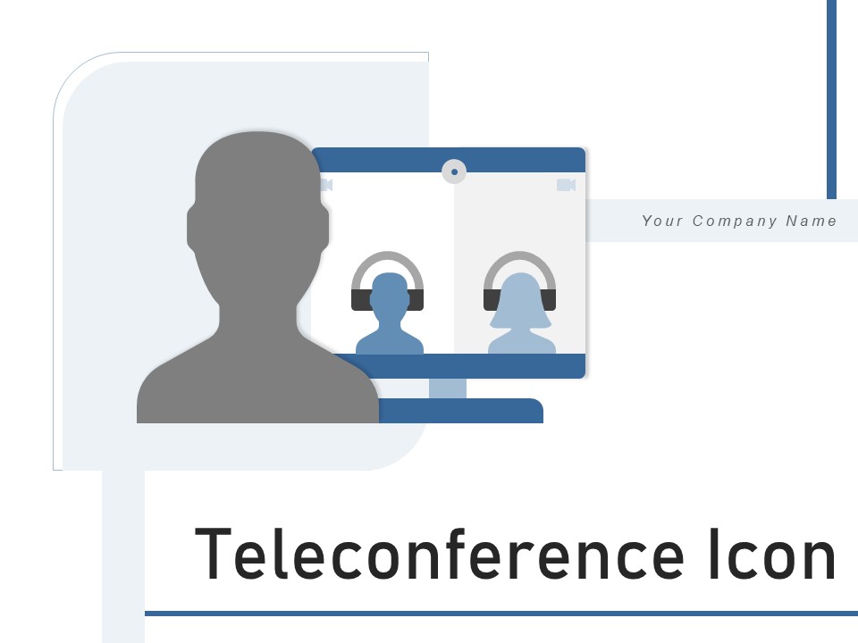 Teleconference Icon Conference Call Teamwork Ppt PowerPoint Presentation Complete Deck