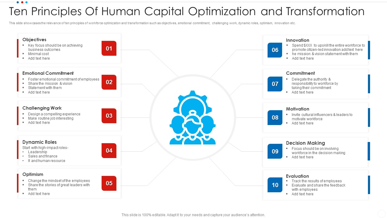 Ten Principles Of Human Capital Optimization And Transformation Download PDF