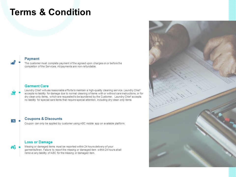 Terms And Condition Ppt PowerPoint Presentation Styles Slide