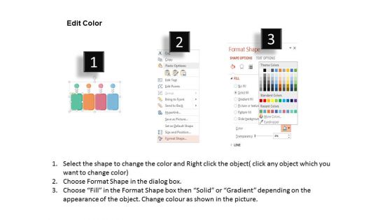 Text Boxes For Marketing Of Product Powerpoint Template