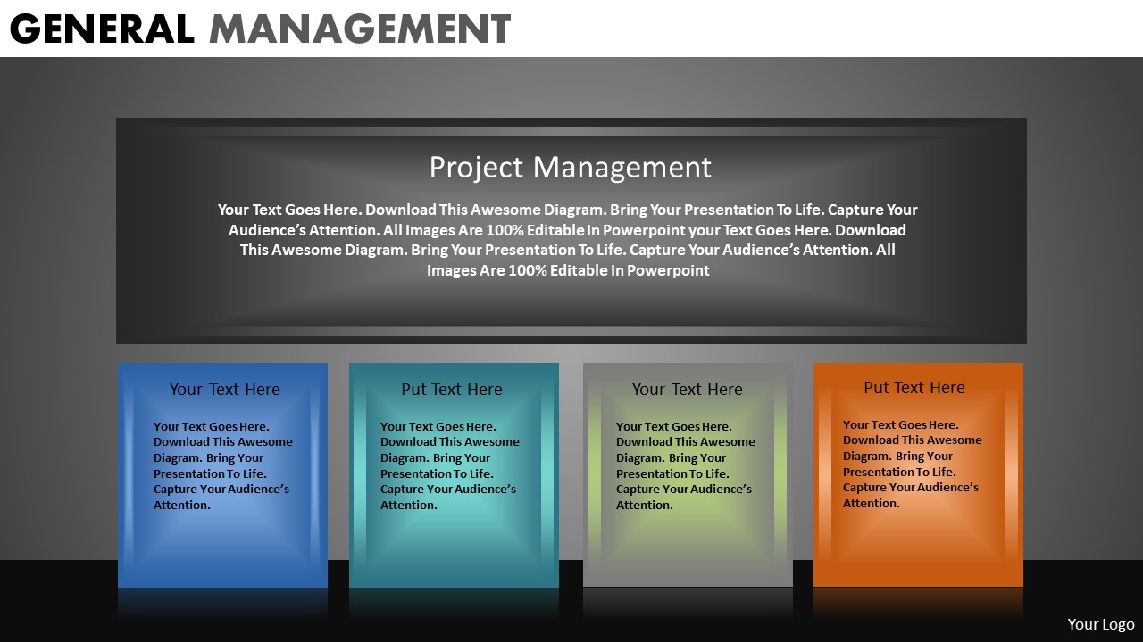 Text Boxes Process Diagrams PowerPoint Presentation Slides