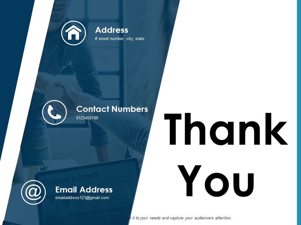 Thank You Financial Forecast Ppt PowerPoint Presentation Pictures Show