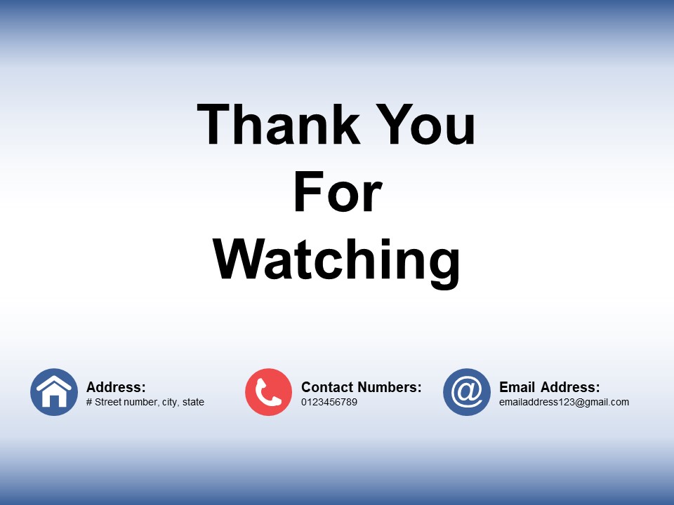 Thank You For Watching Ppt PowerPoint Presentation Show Themes
