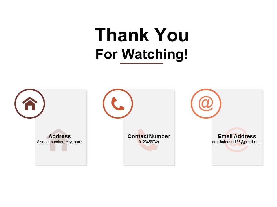 Thank You For Watching Transformation Chart Ppt PowerPoint Presentation Summary Portrait