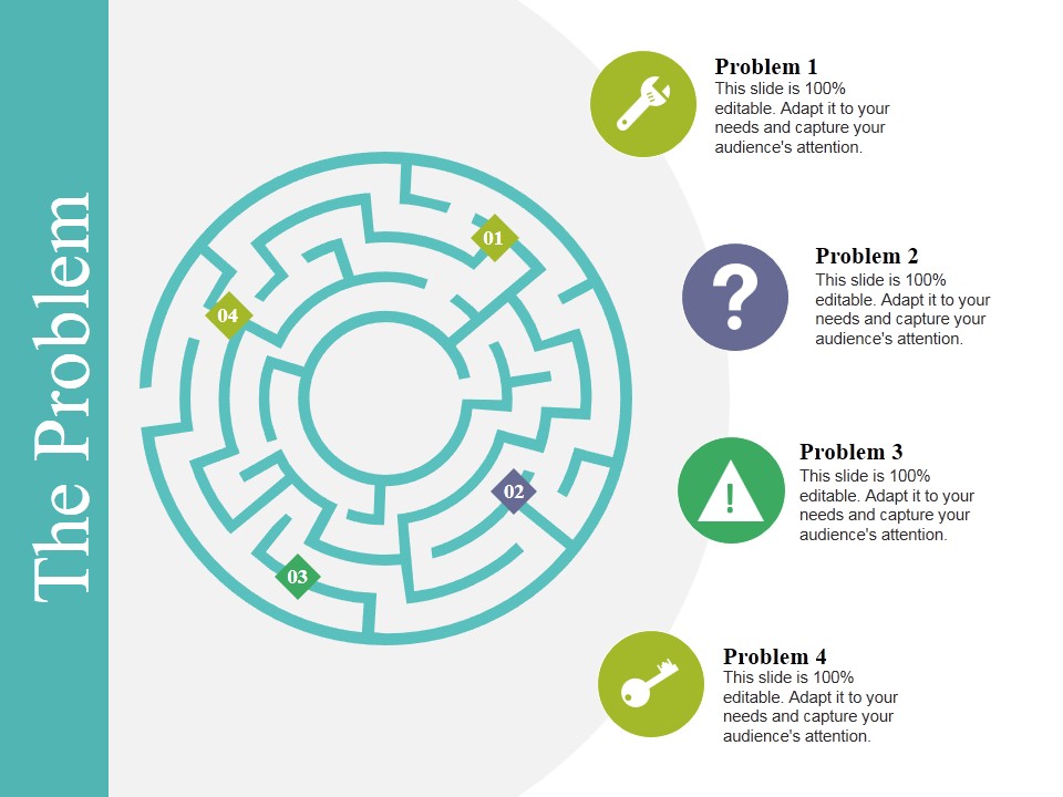 The Problem Ppt PowerPoint Presentation Portfolio Designs
