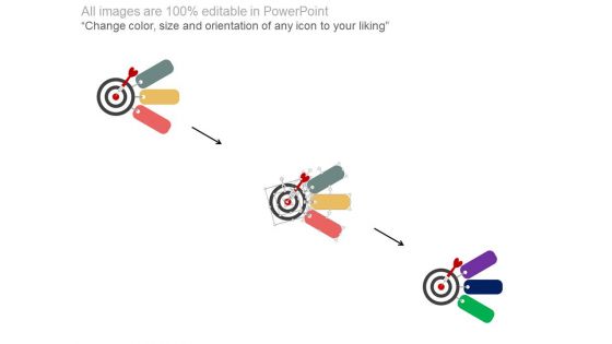 Three Actions To Achieve The Goal Powerpoint Slides
